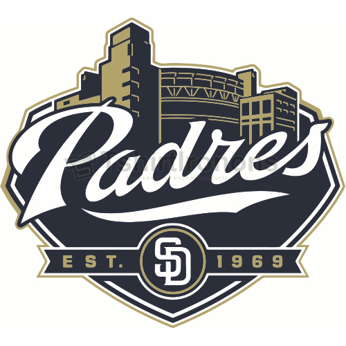 San Diego Padres T-shirts Iron On Transfers N1877